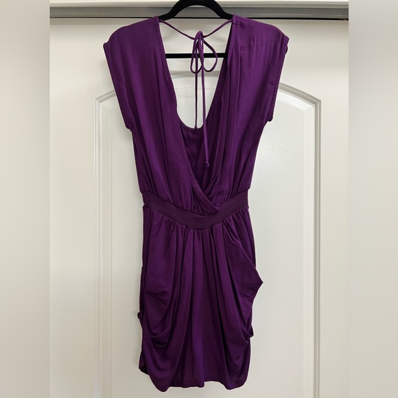 Akira Draped Skirt Mini Dress - Picture 3 of 8